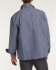 Denham Overshirt met rits 01-26-01-40-060 Blauw