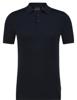 Saint Steve, Polo korte mouw gebreid, donkerblauw