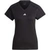 Adidas aeroready train essentials minimal branding v-hals shirt