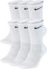 Nike everyday cushioned training 6-pack sokken