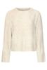 Smashed Lemon Gebreide Trui met pailletten 26743 Off White