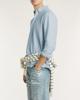 Denham button down Overhemd Scissor  01-26-01-40-041 Green