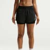 Nike swift dri-fit  2in1  hardloopshort met halfhoge taille