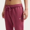 Nike studio fleece women's mid-rise cuffed broek