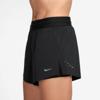 Nike swift dri-fit  2in1  hardloopshort met halfhoge taille