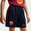 Nike fc barcelona dri-fit  strike    korte broek