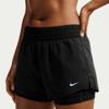 Nike one dri-fit 2-in-1 damesshorts (8 cm)