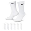 Nike everyday cushioned crew trainingssokken (6 paar)