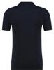 Saint Steve, Polo korte mouw gebreid, donkerblauw