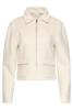 Smashed Lemon Korte Jas met rits 26500 Off-white