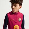 Nike fc barcelona dri-fit   strike  drill top