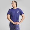 Puma graphics running slogan tee m