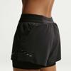 Nike swift dri-fit  2in1  hardloopshort met halfhoge taille