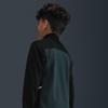 Nike academy voetbaltrainingstop met dri-fit, lange mouwen en korte rits voor kids