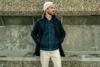 Butcher of Blue, M2229085 Wool Badge Beanie-112 Titan White