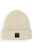 Butcher of Blue, M2229085 Wool Badge Beanie-112 Titan White