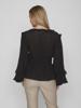 Vila Ruches Blouse Viribella 14088935 Black