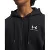 Under Armour essential fleece full zip hoodie