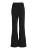Vila Straight High-Waist Broek 14094017 Zwart