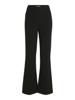 Vila Straight High-Waist Broek 14094017 Zwart