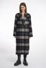 Rino&Pelle, Adria.7002511 Double breasted reversible coat, 10955 night grey