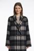 Rino&Pelle, Adria.7002511 Double breasted reversible coat, 10955 night grey