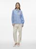 Vila Blouse Caspiana 14104524 Blissful Blue