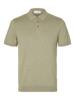 Selected Homme Polo gebreidt 16092437 4386777 Vetiver