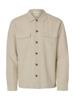 Selected Homme Linnenmix Overshirt 16096369 Zand