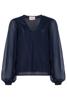 Freebird Top Beandra Wv-Pes-Lurex-25-4
