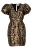 Freebird Jurk Deanna F-Wv-Jaquard-Gold-25-4