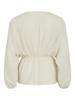 Vila Viseli V-hals top 14113224 Birch