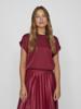 Vila T-shirt Ellette 14059563 Paars