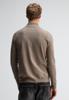 Butcher of Blue, 1926002 CLIFDEN HALF ZIP-640 Casablanca Beige