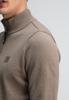 Butcher of Blue, 1926002 CLIFDEN HALF ZIP-640 Casablanca Beige