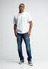 Butcher of Blue, t-shirt korte mouw, ecru