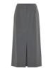 Vila Rok Vivarone High Waist Middellange rok Medium Grey Melange