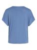 Vila V-Hals Top met Korte Mouwen 14089239 Coronet Blue