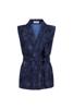 Studio Anneloes Lumi padded waistcoat  12370 6901 Dark blue/Shirt blue