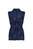 Studio Anneloes Lumi padded waistcoat  12370 6901 Dark blue/Shirt blue