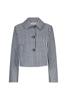 Studio Anneloes Klaartje check jacket 12790 6911 dark blue/off white