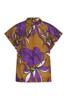 Studio Anneloes Tessa flower top 12895 2550 honey/purple