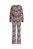 Studio Anneloes Mandy lotus jumpsuit 12563 7952 Clover Green/Cerise