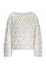 Studio Anneloes Amarey flower pullover 12824 1100  Off White