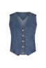 Studio Anneloes Gizel denim gilet 12881 6600 light blue