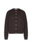 Studio Anneloes Bibi mohair cardigan 13138  8700 espresso