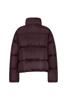 Studio Anneloes Tess short puffer 12836 3800 Blackberry