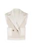 Studio Anneloes Nikita teddy 2way gilet 13200 1100 off white
