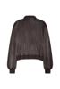 Studio Anneloes Mayte faux leather bomber 13291 8700 espresso