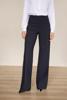 Studio Anneloes Lexie LONG bonded trousers 94810 9000 Black